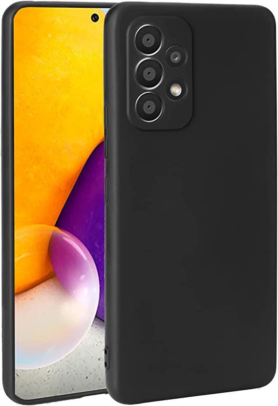 Qoosea for Samsung Galaxy A73 Case Liquid Silicone Silky-Soft Touch Full Body Protection Shockproof Cover Case Compatible with Galaxy A73 5G 2022
