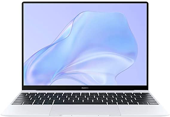 Huawei Matebook X Laptop, 13 Inch, 512 GB SSD, 16 GB RAM, Intel Core i5-10210U, Intel UHD Graphics, Windows - Silver Frost