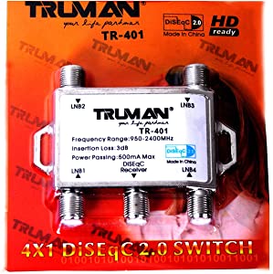 Truman - TR-401 Diseqc Switch - 4 Ports