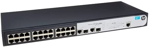 Switch Hpe Smart Jg538a 24port 10/100mbps + 4port Gigabit Sfp Managed Rackmount