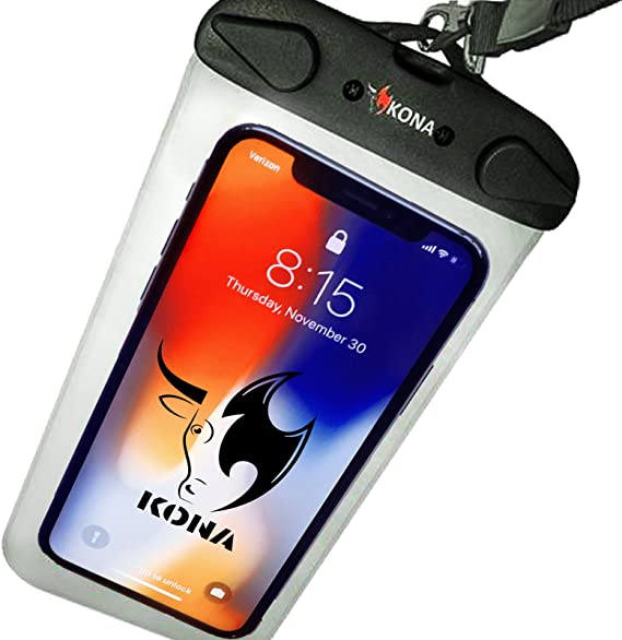 Submariner Waterproof Phone Pouch - Heavy/Duty Floating Universal Waterproof Case for Apple iPhone 11 X 8 7 Pro Samsung S20 S10 S9 S8 Note Pixel LG Sony & More