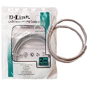 Dlink NCB-C6UGRYR1-2 Cat 6 UTP 2M 24AWG - Patch Cord