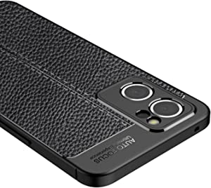 For Oppo Reno 7 5G (Only China Version Snapdragon 778G), Shockproof Original Leather Pattern Back Case Cover (Black)
