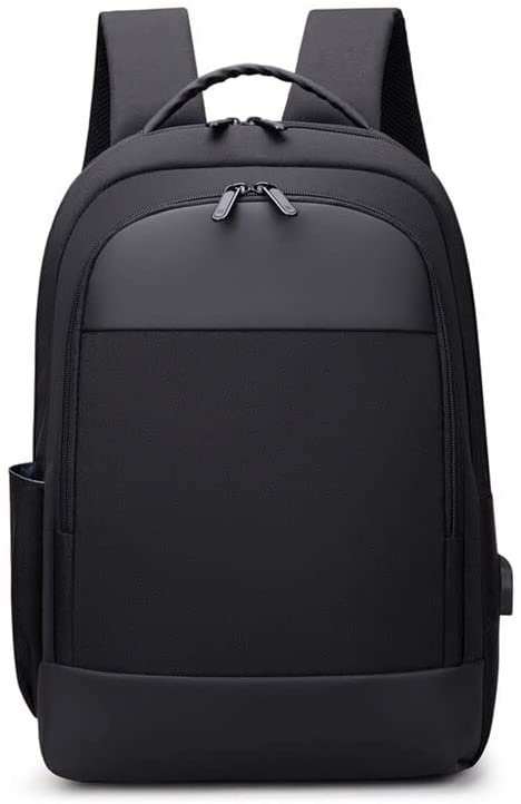 Laptop backpack fashion school bags for men (Black)
