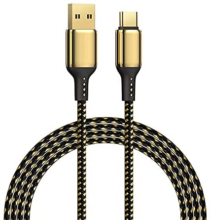 WIWU GD-101 USB To Type-C 18K 20W Data Cable, Golden - 3m