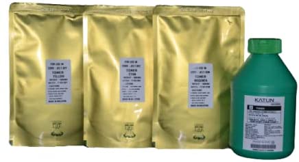 Kyocera Colors (Malaysian Ink) Kit - (3 Bag *160g) + Black 5500 Compatible Taiwan Color 400g