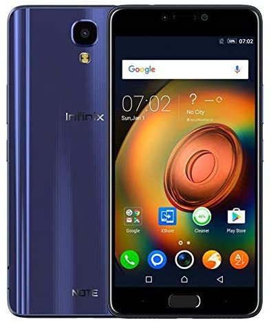 Infinix Note 4B X572B Dual SIM - 32GB, 3GB RAM, 4G LTE, Ice Blue