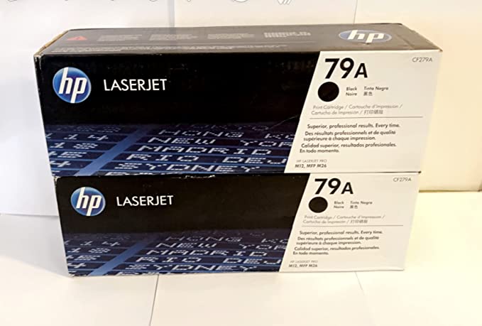 HP 79A | CF279A | Toner Cartridge | Black - 2 Pack