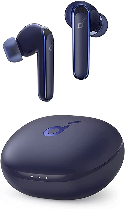 Anker Soundcore Life P3 Bluetooth Earphones, Noise Cancelling Wireless Earbuds, T Bass, 6 Mics, Multi Mode, 35H Playtime, Wireless Charging, Soundcore App, Customized Sound, Gaming Mode