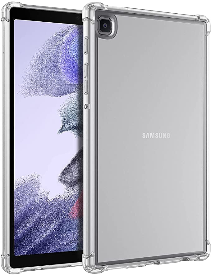 TiMOVO Clear Case Compatible with Samsung Galaxy Tab A7 Lite 8.7 2021 (-T220 / T225), Slim Lightweight Transparent Shockproof TPU Back Protective Cover for Galaxy Tab A7 Lite 8.7 2021 Tablet