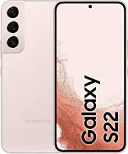 Samsung S22 Dual SIM - 128GB, 8GB RAM, 5G - Pink Gold