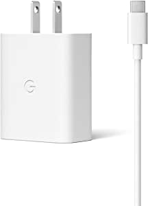 Google 30W USB-C Charger and Cable - Fast Charging Pixel Phone Charger - Compatible with Google Products and Other USB-C Devices