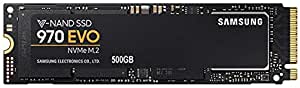 SAMSUNG 970 EVO MZ-V7E500E 500 GB Solid State Drive - PCI Express (PCI Express 3.0 x4) - Internal - M.2 2280-3.32 GB/s Maximum Read Transfer Rate - 2.25 GB/s Maximum Write Transfer Rate - White - 25