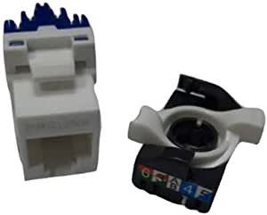 ProLink CAT6 UTP 1G keystone jack rotating, Tool-less Connection Module