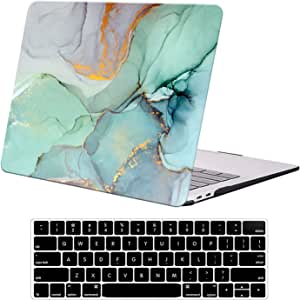 Case Fit MacBook Pro 13 inch 2021 A2338 M1 A2251 A2289 A2159 A1989 A1706 A1708 DTangLsm Mac Pro Case Plastic Hard Shell Case&Keyboard Cover Laptop Case ONLY for Mac Pro 13inch 2020-2016 Release, Green