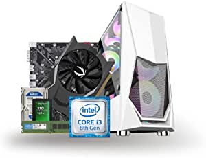 Budget Gaming PC - Intel Core i3 8100 - B356M H - 8GB RAM - GTX 1650 4GB D6 - SSD 120GB - HDD 500GB - JETEK RGB - PSU 700W - Optimized