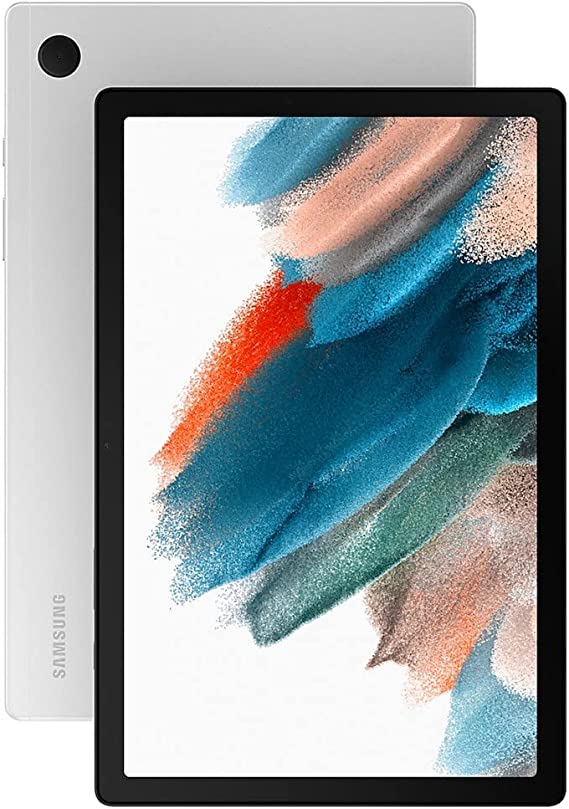 Samsung Galaxy Tab A8 LTE Android Tablet WiFi + LTE, 10.5” LCD Screen, 32GB Storage, Long-Lasting Battery, Samsung Kids Content, Smart Switch, Expandable Memory (Silver)