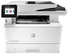 LaserJet Pro All-in-1 M428fdn Laser Printer with Print/Copy/Scan/Fax/Email Function (White)