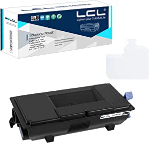 LCL Compatible Toner Cartridge TK3100K TK3100 TK-3100 1T02MS0NL0 12500Pages (1Black) Replacement for Kyocera FS-2100D Kyocera FS-2100DN Kyocera ECOSYS M3040DN and Kyocera ECOSYS M3540DN