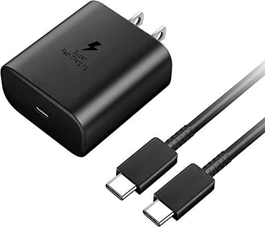 Super Fast Charging 45W USB C Wall Charger for Samsung Galaxy S22 Ultra/S22+/S22/S21 Ultra/S21 Plus/S21/S20/S20 Ultra/Note 20/Note 10/10 Plus,Galaxy Tab S8/S8+ /S8 Ultra /S7/S7+