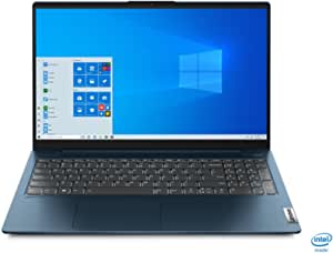 Lenovo IdeaPad 5 Laptop - 11th Intel Core i5-1135G7, 8GB RAM , 1TB HDD + 256GB SSD, Intel Iris Xe Graphics, 15.6" FHD (1920x1080) TN 250nits Anti-glare, Dos - Abyss Blue
