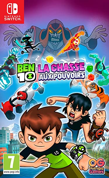 JUSTFORGAMES BEN 10 LA CHASSE AUX POUVOIRS - SWITCH
