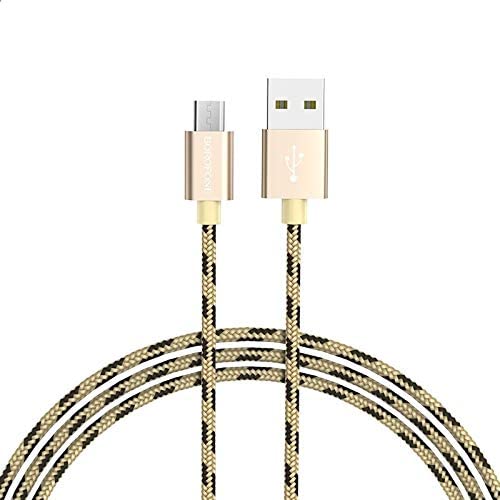 Borofone BX24 Ring CurrenT Micro Charging and DaTa Cable - Gold