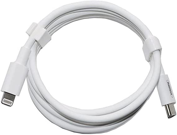 Remax Rc-175I C-L Chaining Series Pd Fast-Charging Data Cable Type-C To Iphone - White