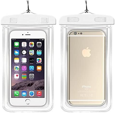 Waterproof Case Universal CellPhone Dry Bag Pouch CaseHQ for Apple iPhone 8,8plus,7,7plus,6s, 6, 6S Plus, SE, 5S, Samsung Galaxy S7, S6 Note 7 5, HTC LG Sony Nokia Motorola up to 5.8" diagonal