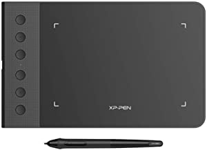 XP-PEN G640S Android Drawing Tablet Graphic Pen Tablet for OSU! 8192 Levels Pressure Digital Tablet with 6 Shortcut Keys and Battery-Free Stylus (6x3.75 Inch)