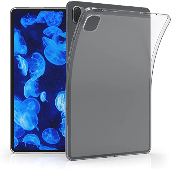 kwmobile Case Compatible with Xiaomi Pad 5 - Case Soft Crystal TPU Tablet Back Protector Cover - Matte Transparent