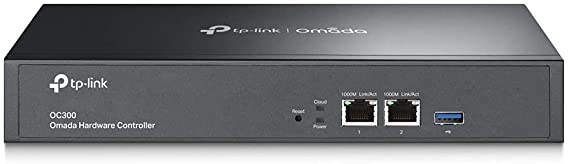 TP-Link OC300 Omada Hardware Controller, SDN Integrated, 2 Gigabit Port + 1 USB 3.0 Port, Manage Up to 500 Device, Easy & Intelligent Network Monitor & Maintenance, Cloud Access & Omada App