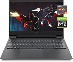 Victus 16 Gaming Laptop, NVIDIA GeForce RTX 3050, AMD Ryzen 5 5600H Processor, 8 GB RAM, 512 GB SSD, 16.1” Full HD IPS Display, Windows 10 Home, Backlit Keyboard, OMEN Gaming Hub (16-e0010nr, 2021)