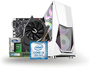 Budget Gaming PC - Intel Core i3 8100 - B356M H - 8GB RAM - GTX 1650 4GB D6 - SSD 120GB - HDD 500GB - JETEK RGB - PSU 700W - Optimized