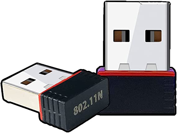 D25 950M Portable High Speed Long Range Nano WiFi Dongle, Connector, Receiver 802.11B/G/N 2.0 Wireless Wi Fi 2.4GHz Wireless LAN Network Card External for PC Desktop Laptop USB Adapter