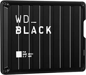 WD_BLACK P10 Game Drive 4TB - for On-The-Go Access To Your Game Library - Works with Console or PC