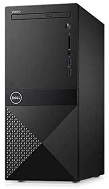 2020_Dell Vostro Desktop, 9th Generation Intel Core i3-9100 Processor, 8GB RAM, 256GB SSD+ 1TB HDD, Wireless+Bluetooth, DVD, Window 10 Pro
