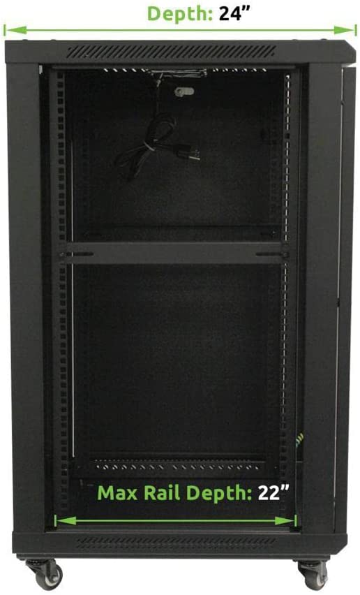 Rack 22U 600x600
