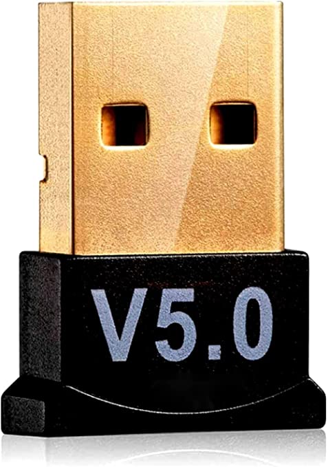 ZHIYUEN® USB Bluetooth 5.0 Adapter for PC, Bluetooth Dongle Receiver Transfer Wireless Adapter for Laptop Support Windows 7/8/8.1/10 for Desktop, Laptop, Mouse, Keyboard, Printers, Headsets, Speakers