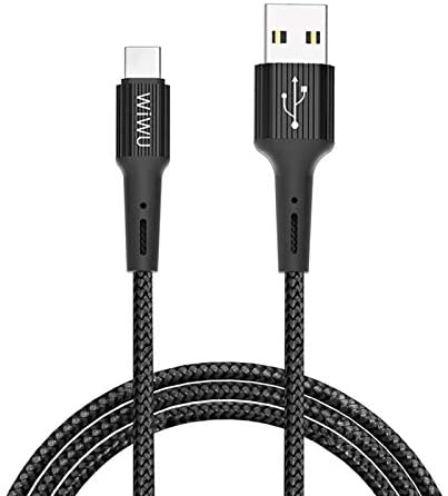 WIWU G20 Gear Charging & Sync Cable Type-C 2.4A, Black - 1.2m