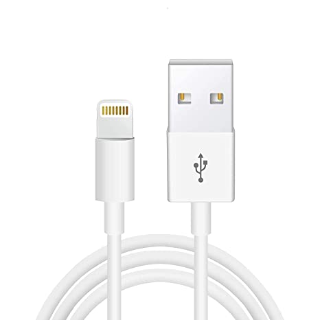 Apple Original Charger [Apple MFi Certified] Lightning to USB Cable Compatible iPhone 11/11 Pro/Xs Max/Xr/Xs/X/8/7/6s/6 plus/5s,iPad Pro/Air/Mini,iPod Touch(White 1M/3.3FT) Original Certified