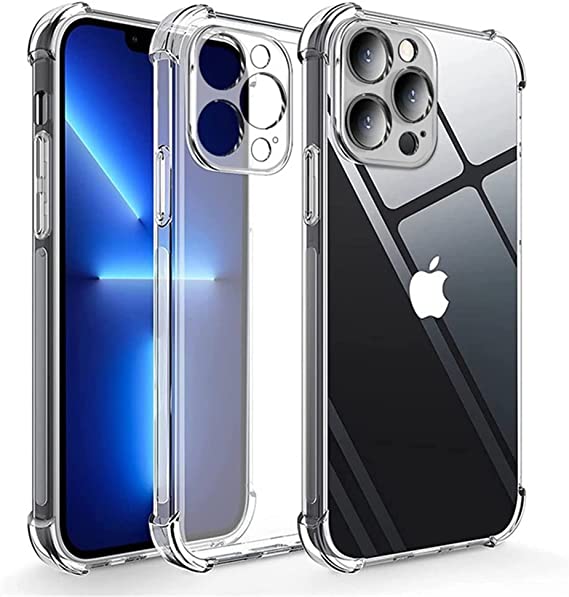 1ST GOODS Compatible for iPhone 13 Clear Thin case, Anti-Yellow | Corner Bumber | Shockproof |(2021 Design)