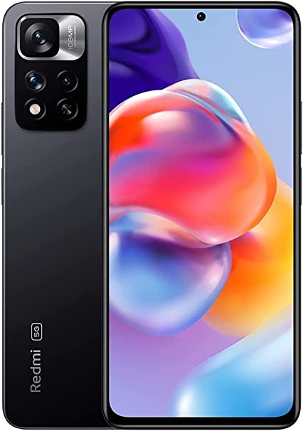 Xiaomi Redmi Note 11 Pro+ 5G Smartphone, 120 W, Back Camera 108 MP, FHD+ AMOLED Display of 120 Hz, 4500 mAh, MTK Dimensity 920, 8 + 128 GB, Grey (Graphite Grey) Version