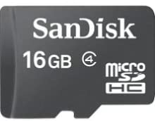 SanDisk 16GB microSDHC Card only