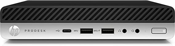 HP 4HG95UT PRODESK 600 G4 DM, Intel CORE I3-8100T, 4GB DDR4-2666 SODIMM, 500GB 7200 RP