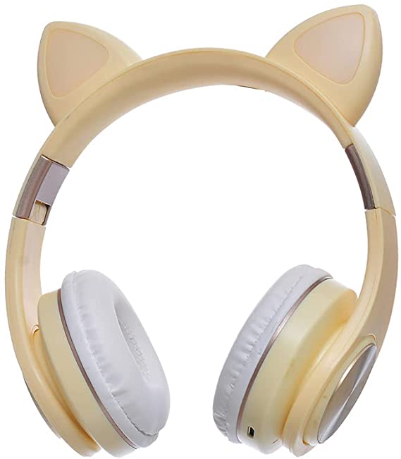 M1 Wireless Car Ear FaSH-ien Design FaSH-ion Headphones-Beige