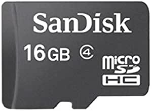 SanDisk 16GB microSDHC Card (SDSDQ-016, Bulk Package)
