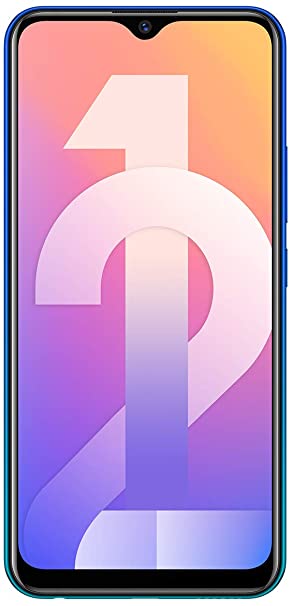 Vivo Y12 Dual SIM - 64GB, 3GB RAM, 4G LTE, Aqua Blue