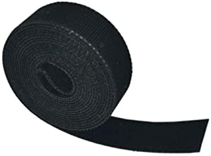 Velcro Cable Ribbons - 5M Length - 1" Wide, Cable Management Reusable Organizer, Wire Organizer, Headphone, Mouse Cord Organizer, Desktop, Tablet, TV (5 METER - Wide Roll)