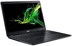 Acer Aspire 3 Notebook with 10th Gen Intel Core i3-1005G1 Dual Core Upto 3.40GHz - 4GB DDR4 - 256GB SSD -Intel UHD- 15.6" FHD IPS -Win 10 Home